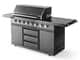 Longhorn BBQ Gunmetal Stainless Signature 8 Burner — image 1