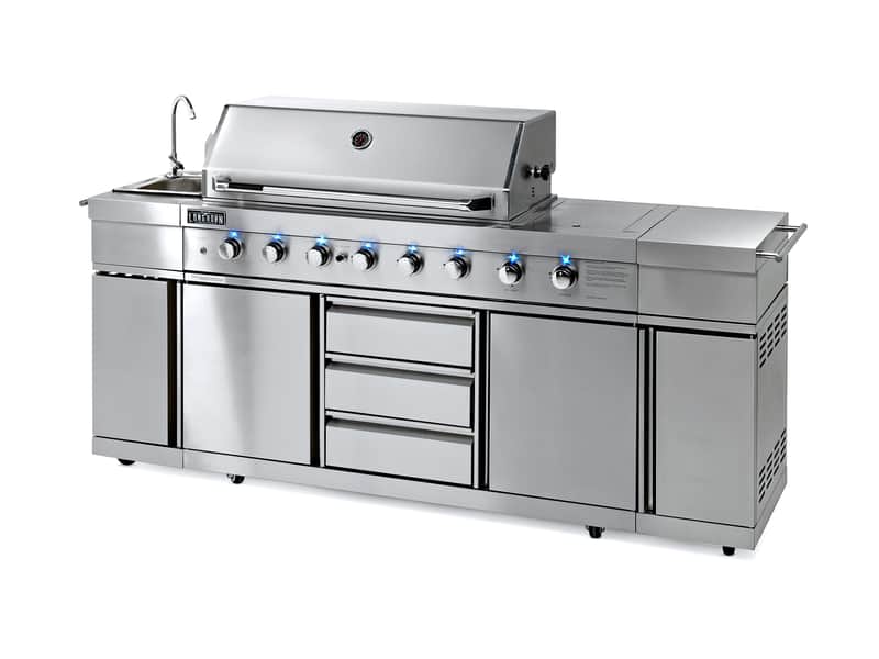 Longhorn BBQ Ultimate Outdoor Kitchen 8 Burner — main product image