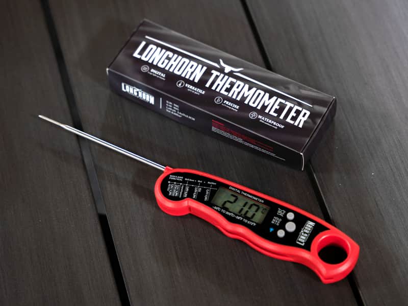 Longhorn BBQ Digital Thermometer — main product image